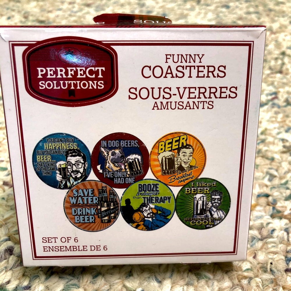 Funny Coasters (BeerThemed)